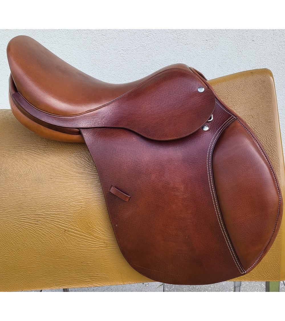 Selle De Saut Castecus Z-Plus 17,5 Noire - SN Equitation